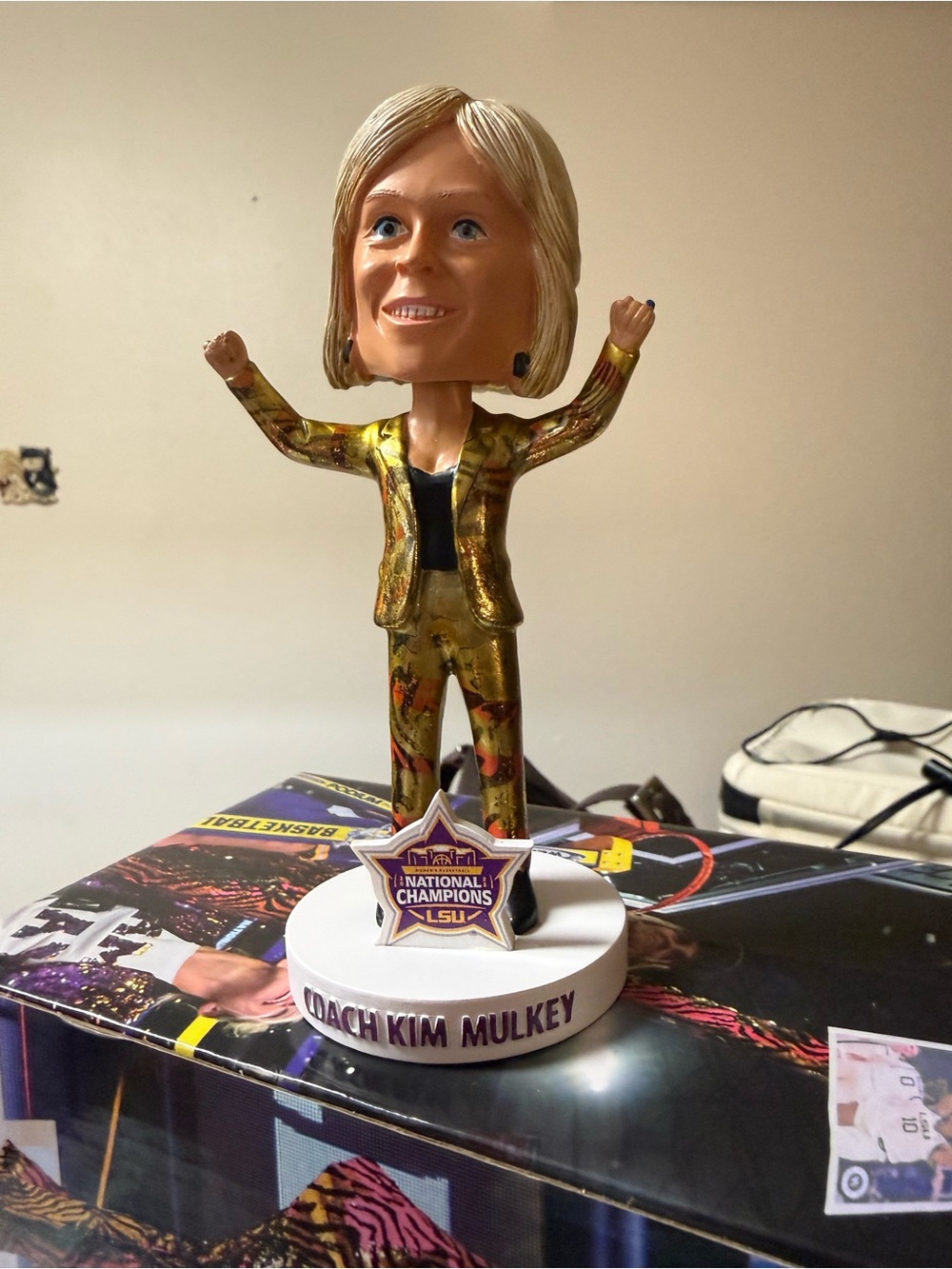 Kim Mulkey Bobble Head LSU WBB